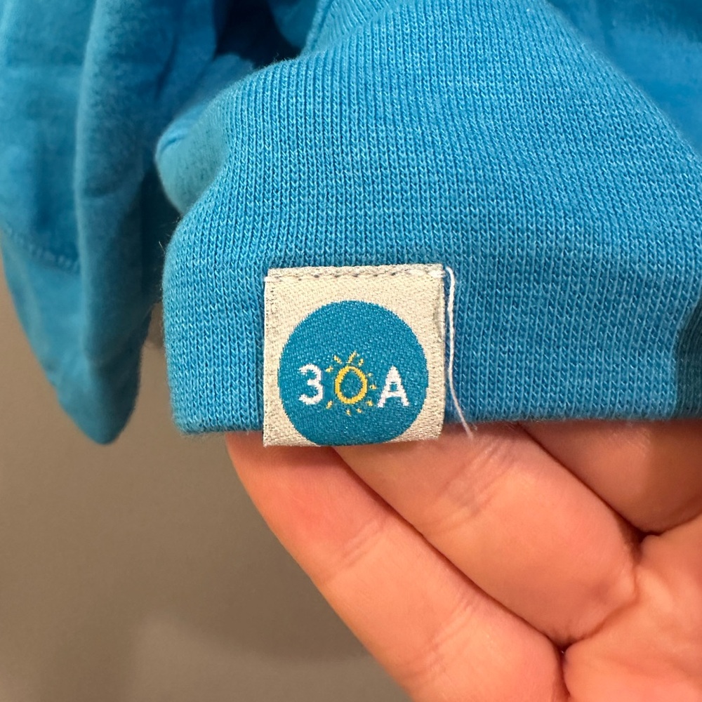 30a Gear Hoodie Jacket Blue Size L View 4